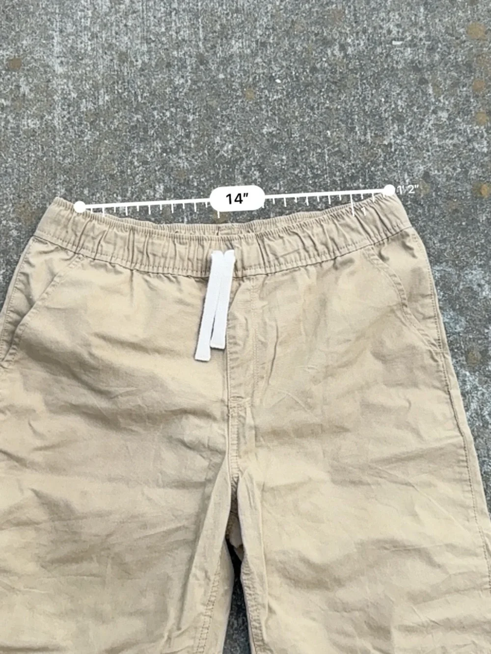 Boys khaki shorts